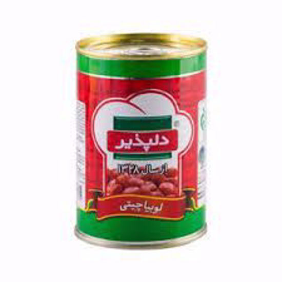 تصویر از دلپذیر-کنسرو لوبیا چیتی