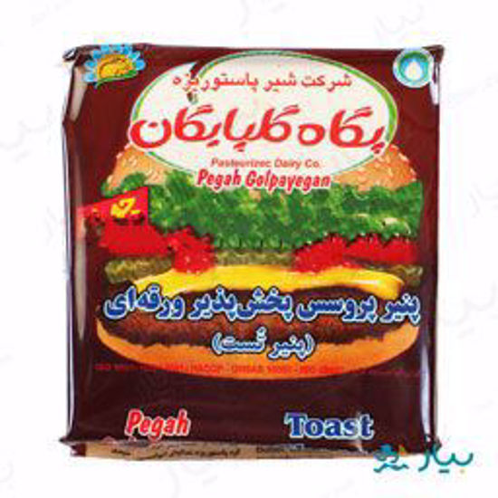 تصویر از پگاه پنیر ورقه ای تست