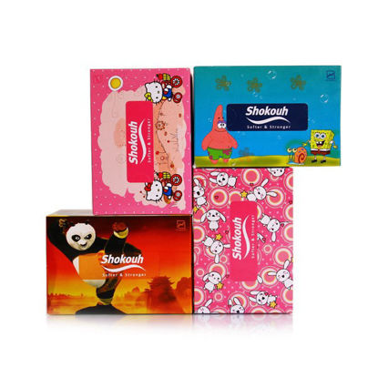 تصویر از شکوه دستمال کاغذی اتومبیل 200برگ