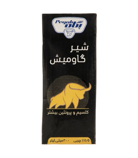 تصویر از پگاه شیر گاومیش پاکتی 1لیتری