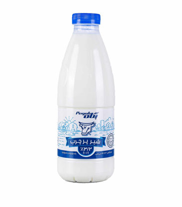 تصویر از پگاه شیر بطری پرچرب 1لیتری