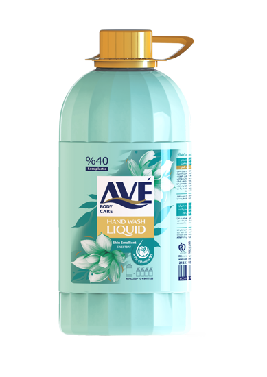 تصویر از اوه مایع دستشویی نرم کننده فیروزه ای 1800گرمی