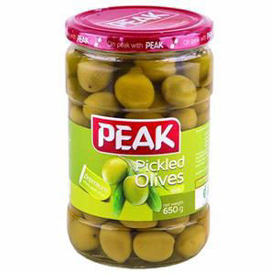 تصویر از پیک زیتون شیشه ممتاز 650گرم