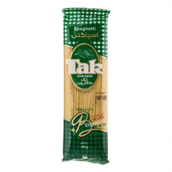 تصویر از تک ماکارون اسپاگتی 1.2غنی شده 500گرم