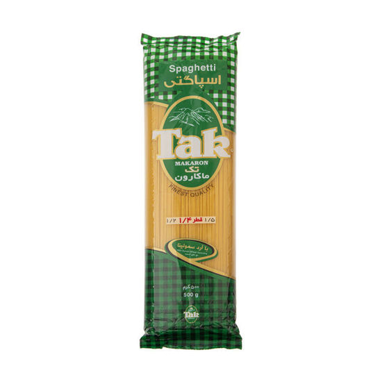 تصویر از تک ماکارون اسپاگتی 1.4غنی شده 500گرم